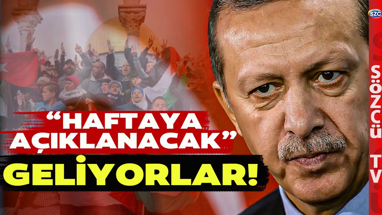 Uzman İsimden Türkiye'de Tartışma Yaratacak Kulis! 500 bin Filistinli Geliyor!