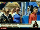 GMBNBT reinaugura cancha deportiva en el barrio 19 de Abril parroquia El Valle