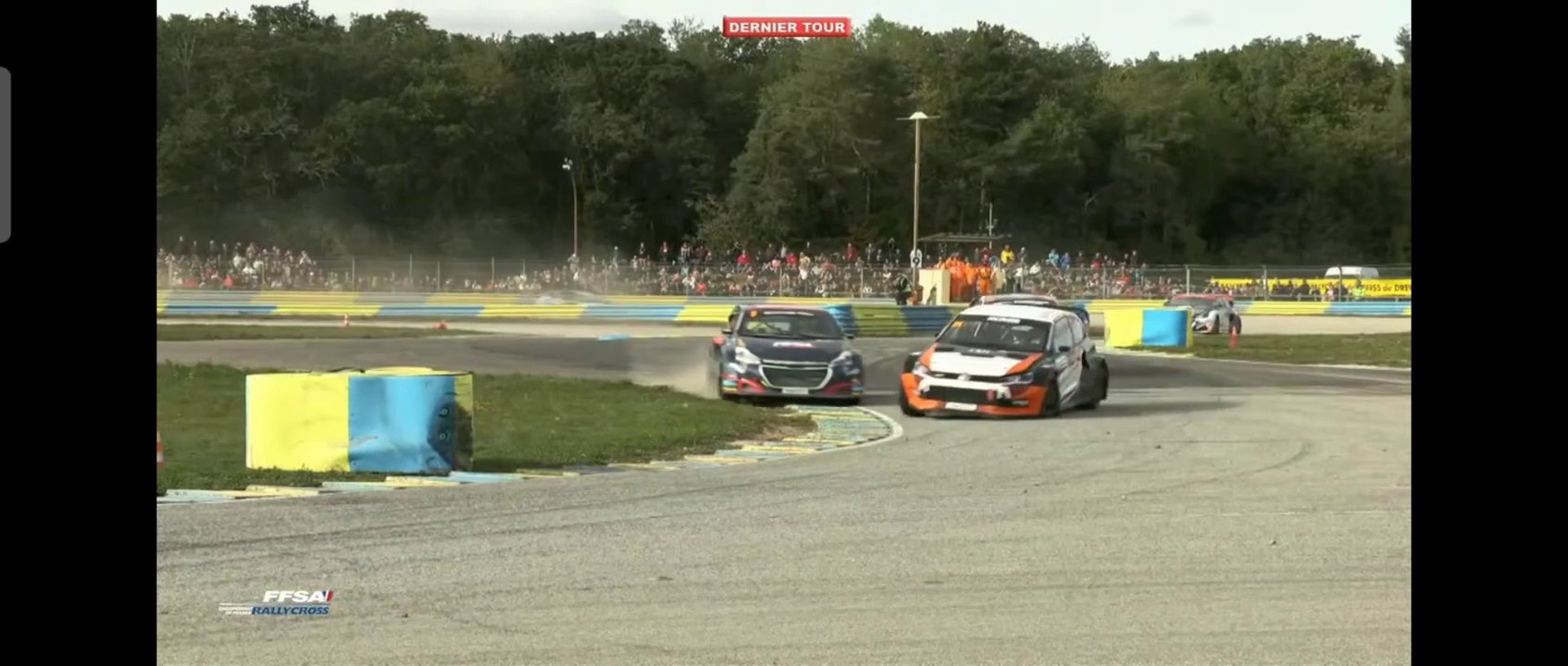 Rallycross France 2023 Dreux Semi Final 1 Meunier Peu Great Finish