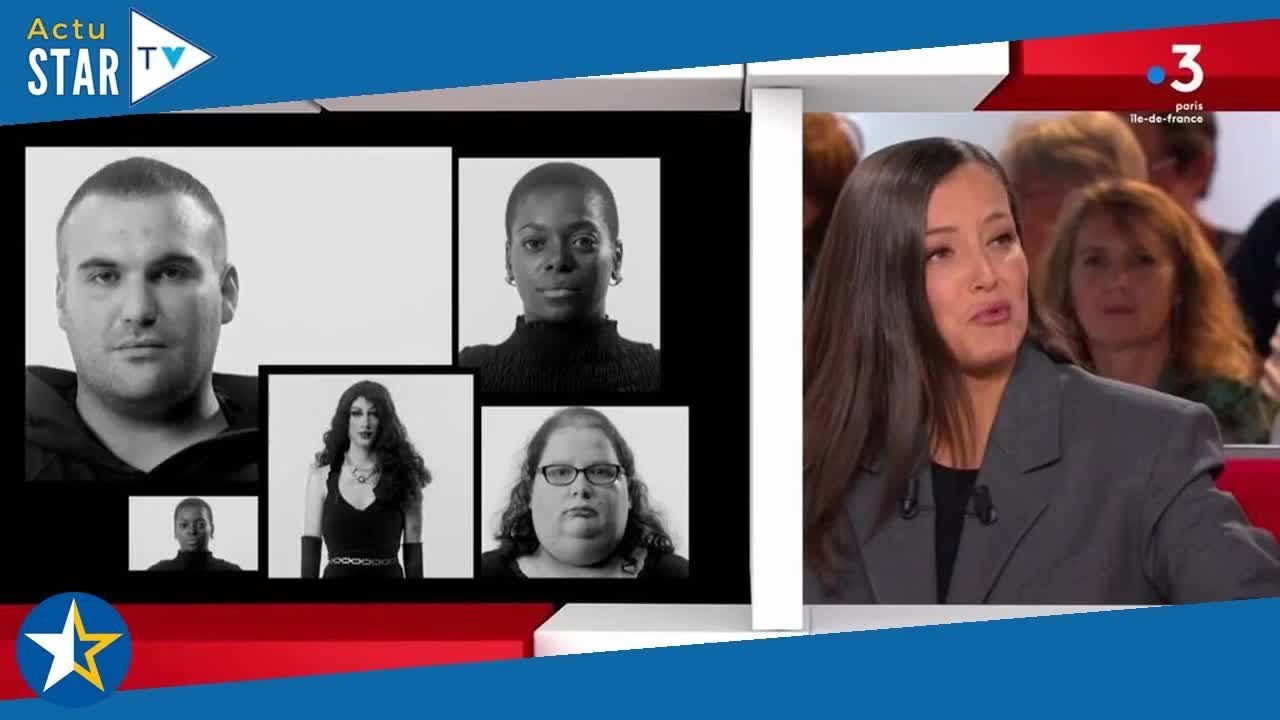 Vivement Dimanche  prise par l'émotion, Camille Lellouche perd ses moyens dès la première question