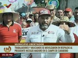 Carabobo | Milicianos se movilizan en respaldo al Presidente Nicolás Maduro