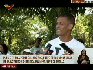 Miranda | Pueblo de Manporal celebra encuentro de los niños Jesús de Barlovento