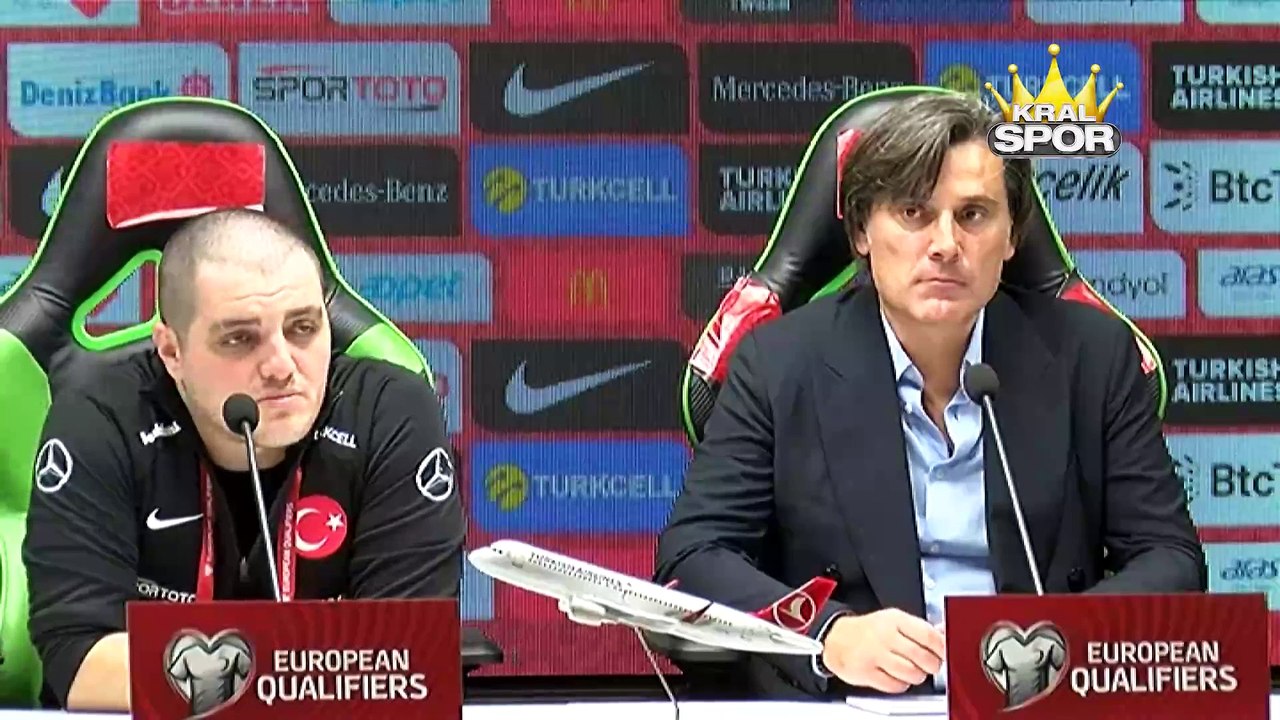 A Milli Takım Teknik Direktörü Vincenzo Montella'nın açıklamaları