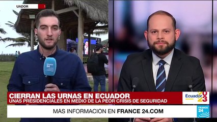 Informe desde Olón: finaliza de manera pacífica una tensa jornada electoral en Ecuador