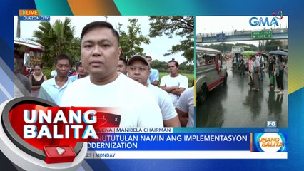 Ilang transport group, nasa University Avenue para sa tigil-pasada | UB