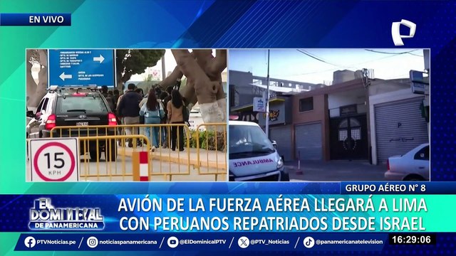 Guerra en Israel: arriban a la capital 25 peruanos repatriados desde el medio oriente