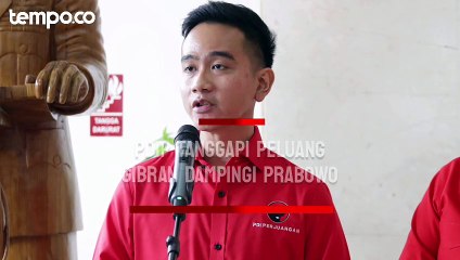 PDIP Tanggapi Peluang Gibran Dampingi Prabowo: Mengamputasi Proses Pematangannya