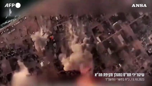 Israele, raid su vasta scala nella Striscia di Gaza: colpiti obiettivi di Hamas