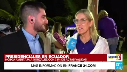 Annabella Azín: 'Mi hijo Daniel está preparado para asumir la Presidencia de Ecuador"