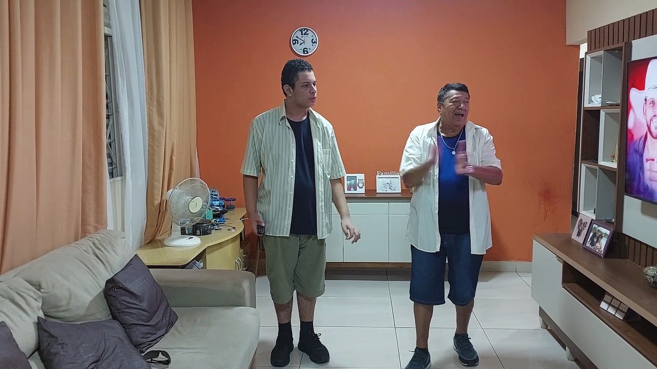 Luis Henrique e Vovô Valdivino Dançando Dama Preferida
