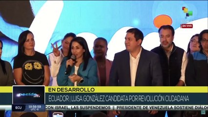 “Felicitamos al candidato Daniel Noboa; porque es democracia”