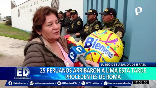Guerra en Israel: arriban a la capital 25 peruanos repatriados desde el medio oriente