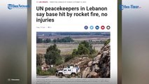 Kibarkan Bendera Perang! Imbas Hizbullah vs Israel Markas Besar PBB UNIFIL di Lebanon Dihantam Roket