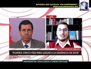 DANTE URBINA EN UNA PINCELADA DE SANTO TOMÁS DE AQUINO