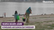 Krisis Air Bersih, Warga Terpaksa Konsumsi Air Sungai Batanghari