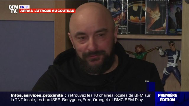 J'ai pris une chaise sans réfléchir et je suis sorti : un agent d'entretien du lycée Gambetta d'Arras raconte l'attaque au couteau