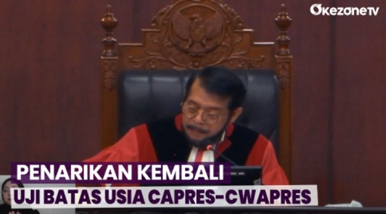 Breaking News! MK Kabulkan Penarikan Kembali Uji Batas Usia Capres-Cawapres