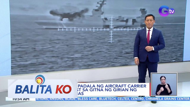 Amerika, nagpadala ng aircraft carrier sa Middle East sa gitna ng girian ng Israel at Hamas | BK