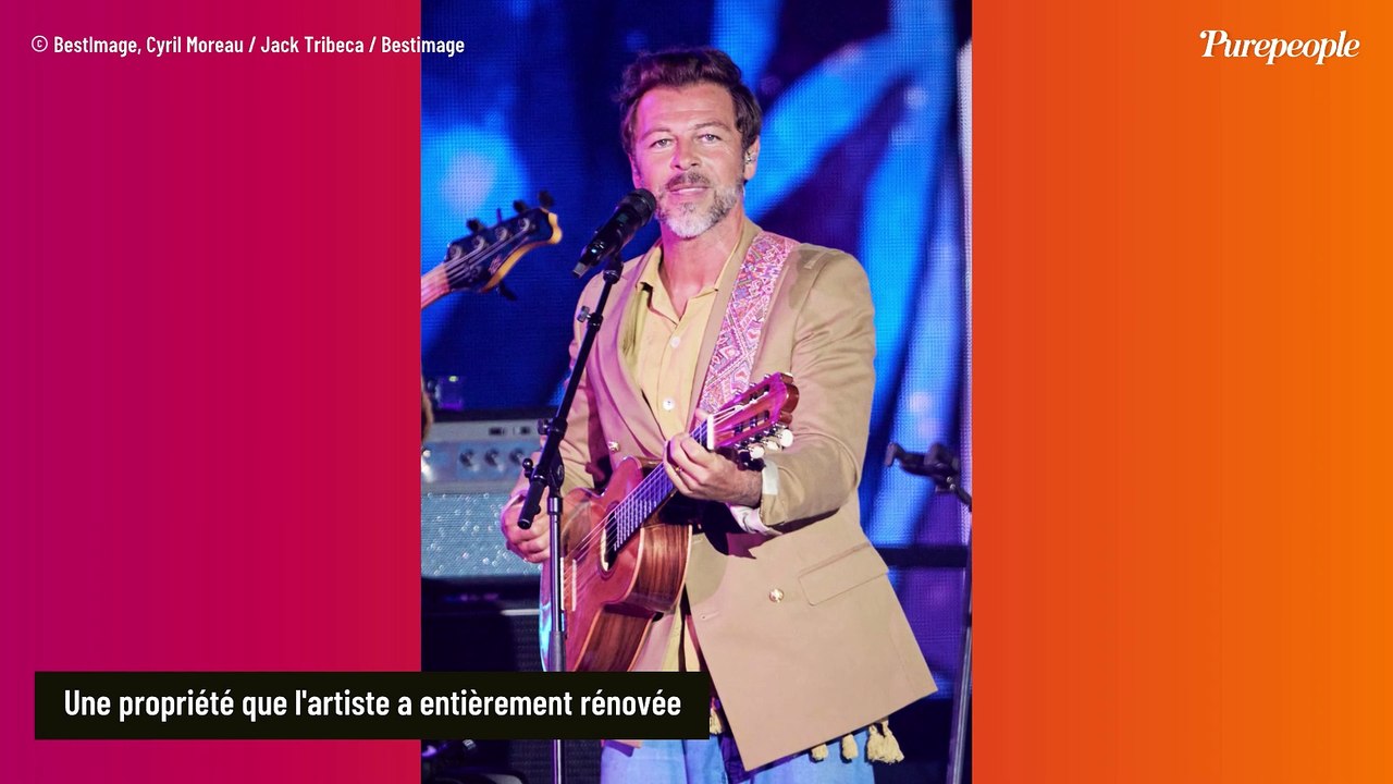 Christophe Maé installé dans une bergerie près d'Aix-en-Provence : détails sur sa vie avec sa femme et leurs enfants