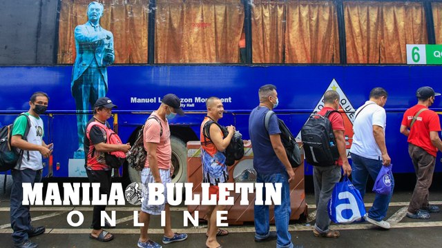 Commuters take advantage of free ride by QC gov't during transport strike