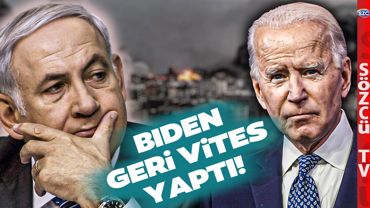 Biden Geri Vites Yaptı! Netanyahu'ya Darbe Gibi Sözler! 'GAZZE'Yİ İŞGAL HATA OLUR'