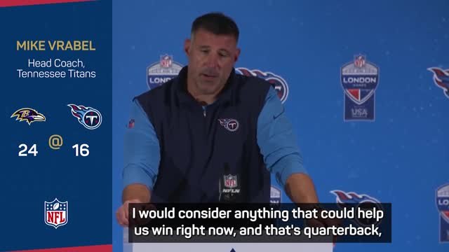 Titans coach despairing over team's 'fundamentals' after loss to Ravens