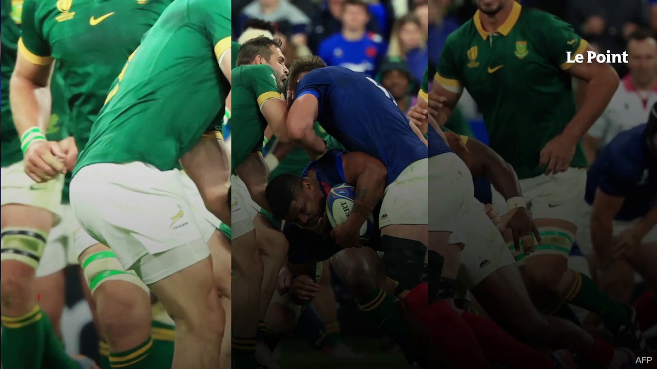 Coupe du monde de rugby : la fin du rêve pour les Bleus, éliminés d'un point par l'Afrique du Sud