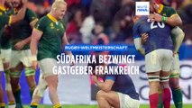 Gastgeber Frankreich ist raus: Rugby-Weltmeister Südafrika nach 29:28-Sieg im Halbfinale