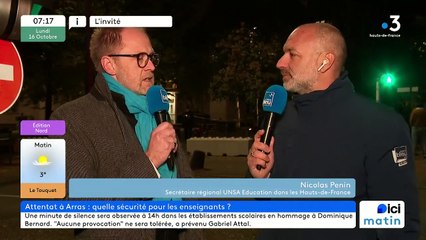 Enseignant tué à Arras : "La blessure psychologique est énorme"