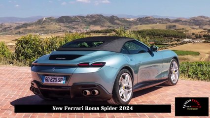 New Ferrari Roma Spider 2024