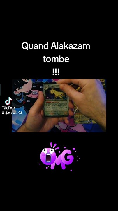 POKEMON - ALAKAZAM TOMBE !!!