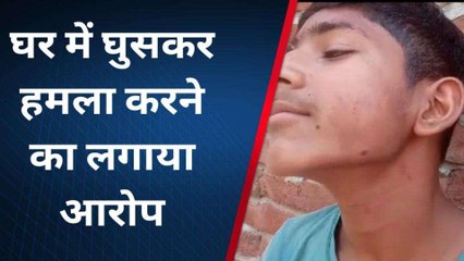 मुरादाबाद: बच्चों के विवाद के चलते पड़ोसियों पर लगाया घर में घुसकर हमला करने का आरोप