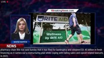 Pharmacy chain Rite Aid files for bankruptcy amid declining sales and