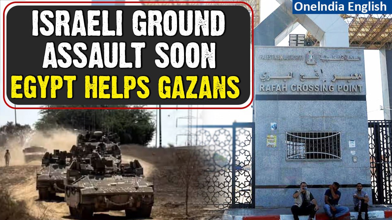 Egypt-Gaza Border Crossing Set to Reopen Amid Escalating Israeli Assault| Ground Offensive Imminent?