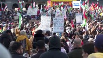 Guerra di Gaza, le manifestazioni pro palestinesi in giro per il mondo