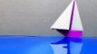 Origami Sailboat | Origami Sailing boat