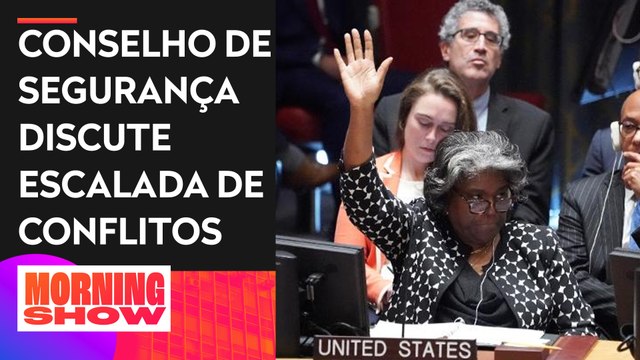 EUA vetam resolução do Brasil na ONU sobre guerra Israel-Hamas