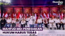 Mahfud MD: Separuh Persoalan Bangsa Selesai Kalau Hukumnya Bagus