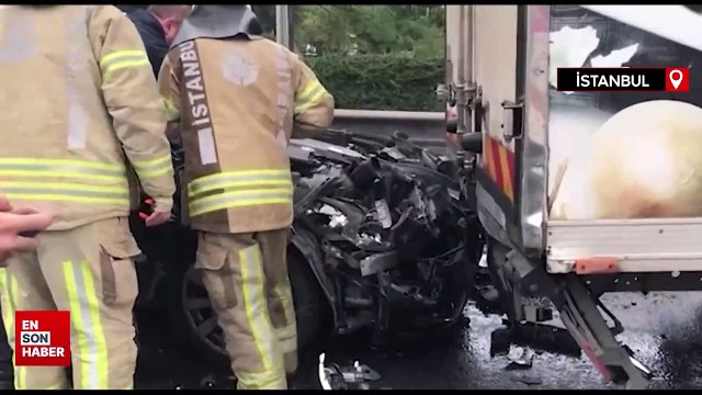 Üsküdar'da zincirleme trafik kazası meydana geldi