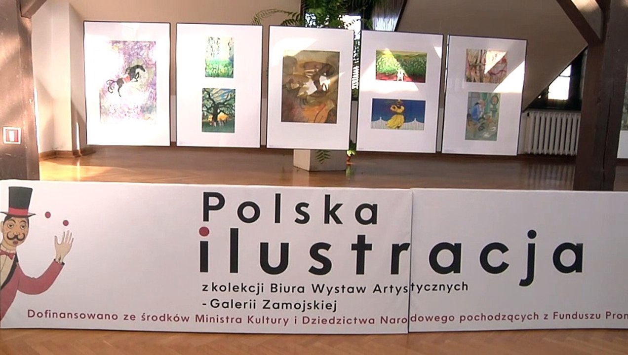 Polska ilustracja w BWA w Zamościu