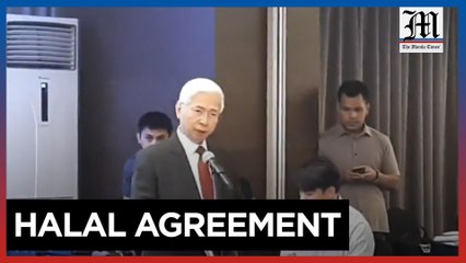 DTI signs halal agreement