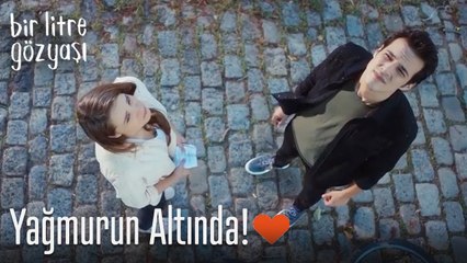 Cihan ve Mahir yağmurun altında!