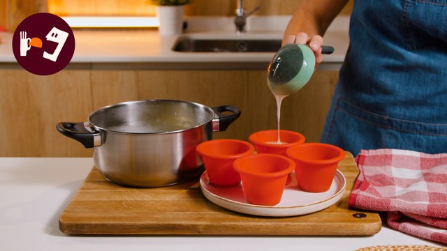 Flan de limón SIN HORNO, sin huevo, sin gelatina y SIN GLUTEN: receta FÁCIL