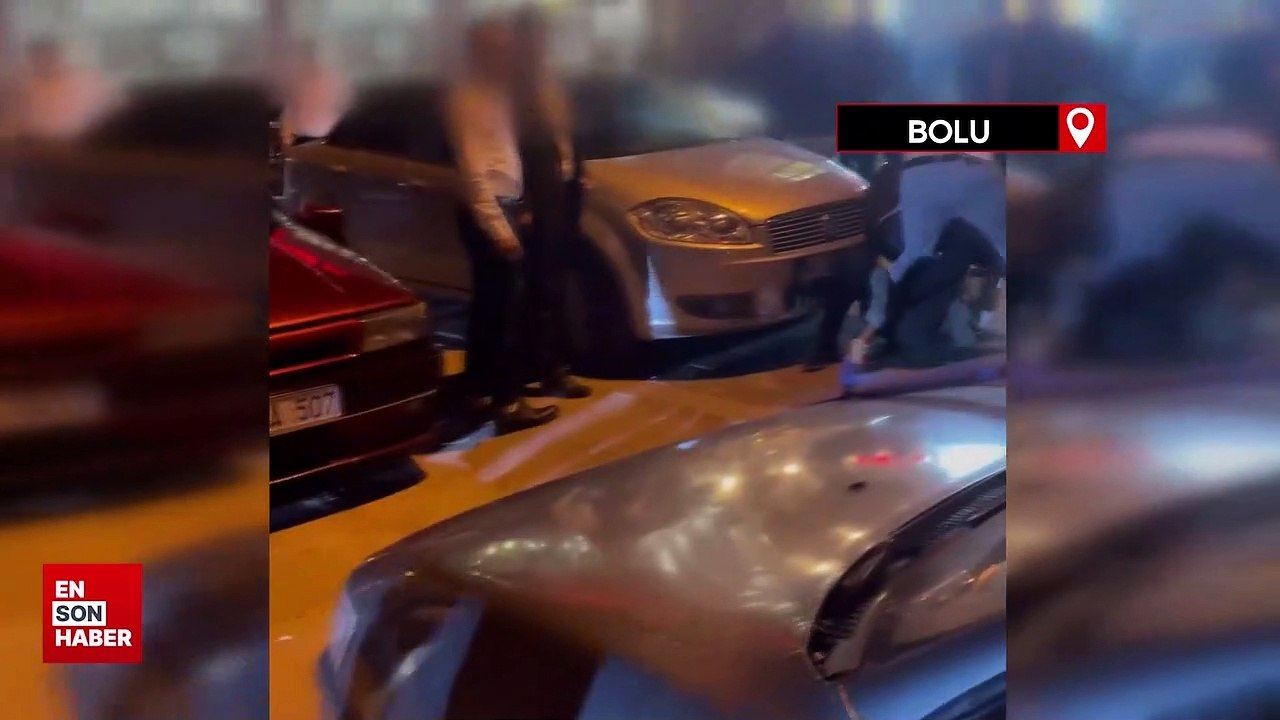 Bolu'da düğün salonunda ortalık karıştı: Tekme tokat kavga ettiler