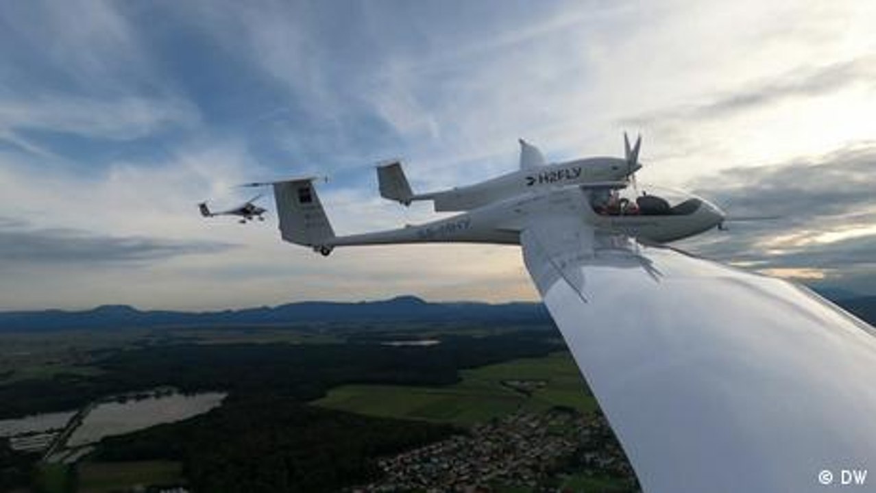 Wasserstoff revolutioniert Flugzeug-Antrieb