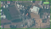 L'armée israélienne diffuse des images de frappes sur la Bande de Gaza