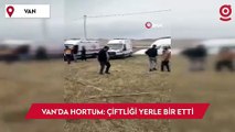 Van’da hortum: Çiftliği yerle bir etti