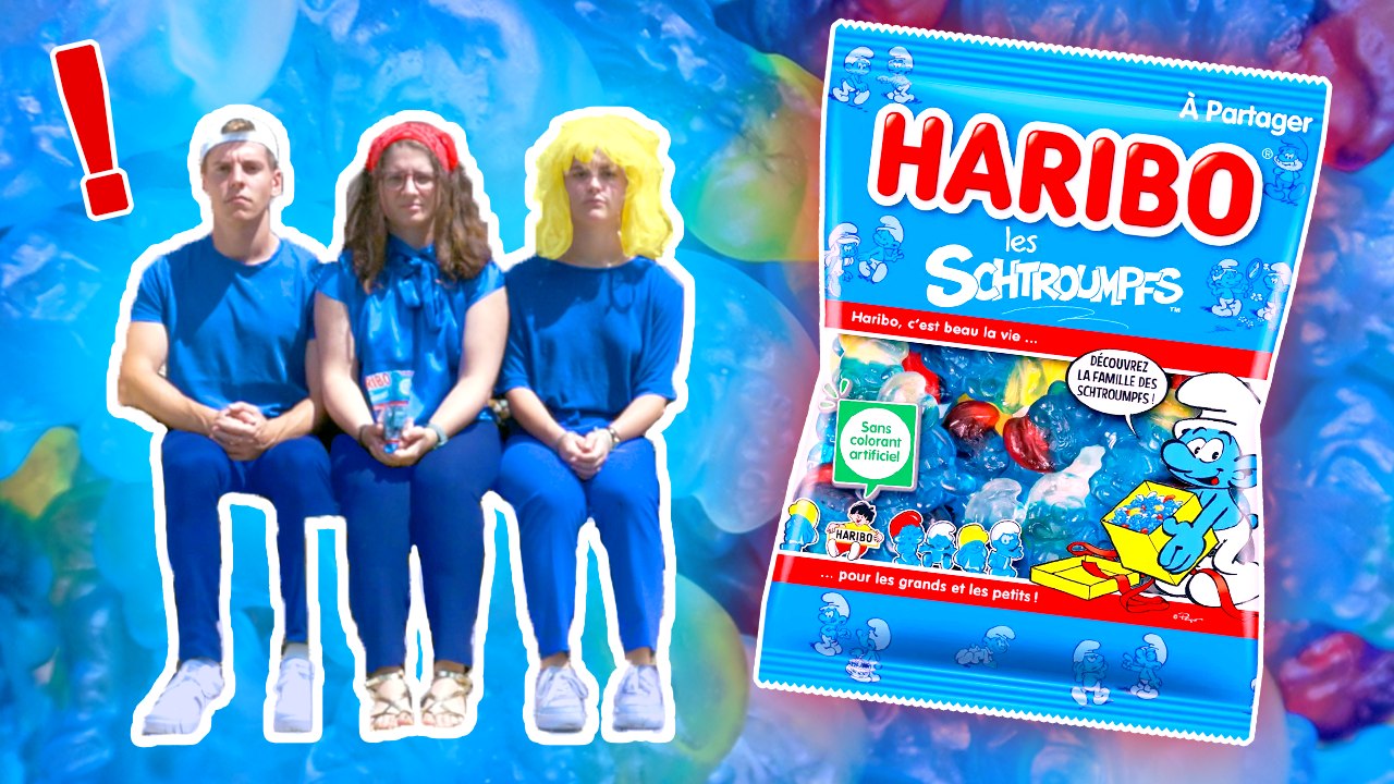 QUEL GOÛT ONT LES BONBONS SCHTROUMPFS ?