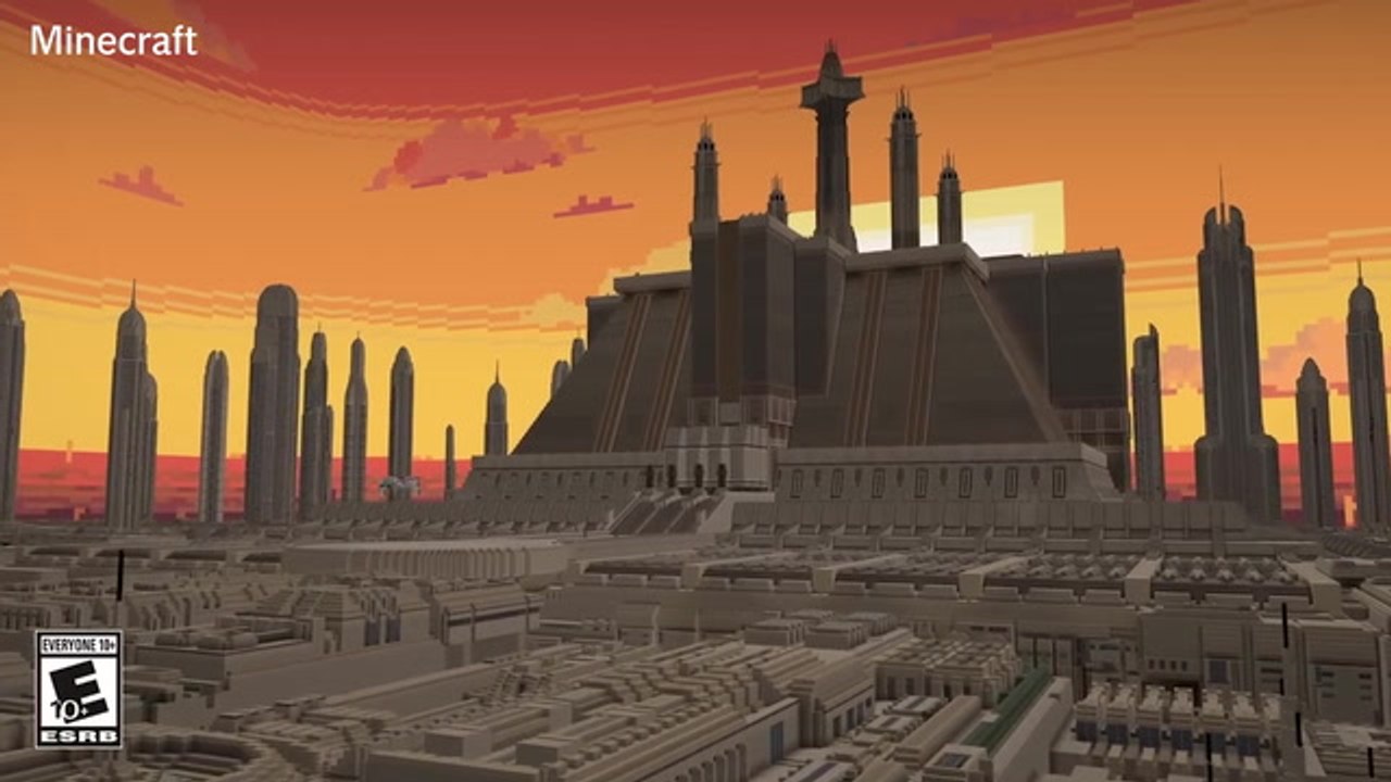 Minecraft x Star Wars DLC trailer