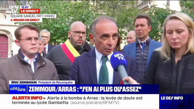 Éric Zemmour, président de Reconquête : J'en ai plus qu'assez de cette impuissance du pouvoir politique